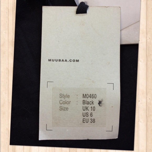 Luxurious Muubaa Leather Biker Jacket, US 6 - Picture 6 of 8